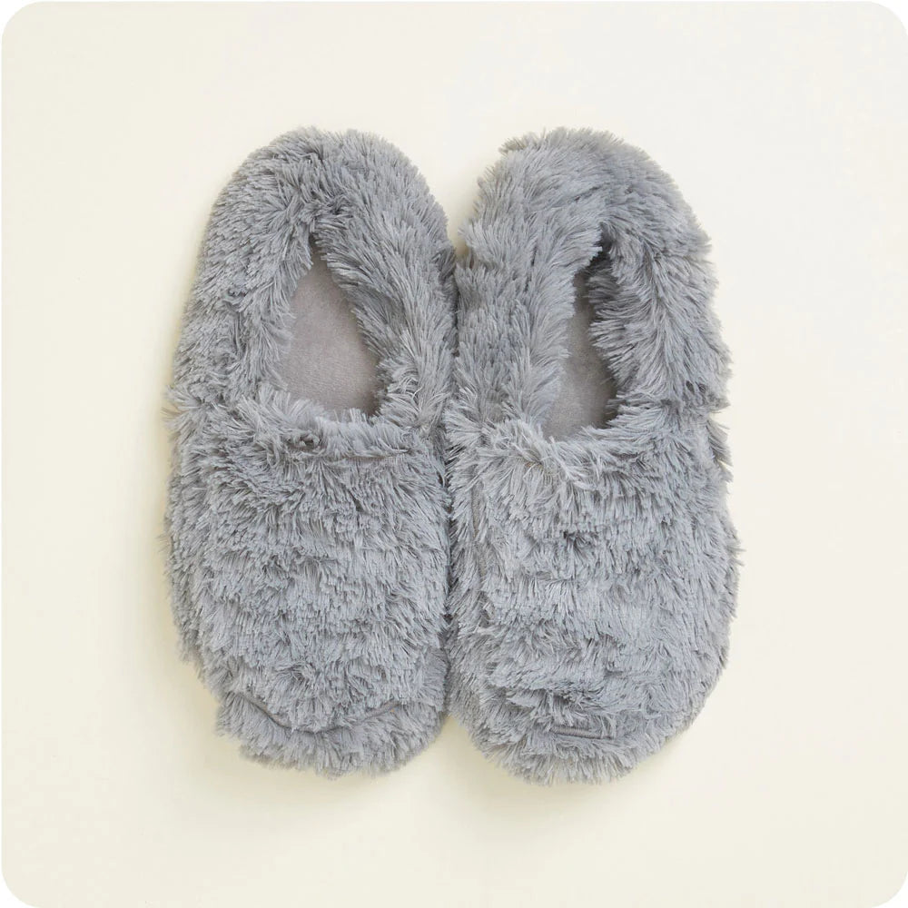 Gray Warmies Slippers