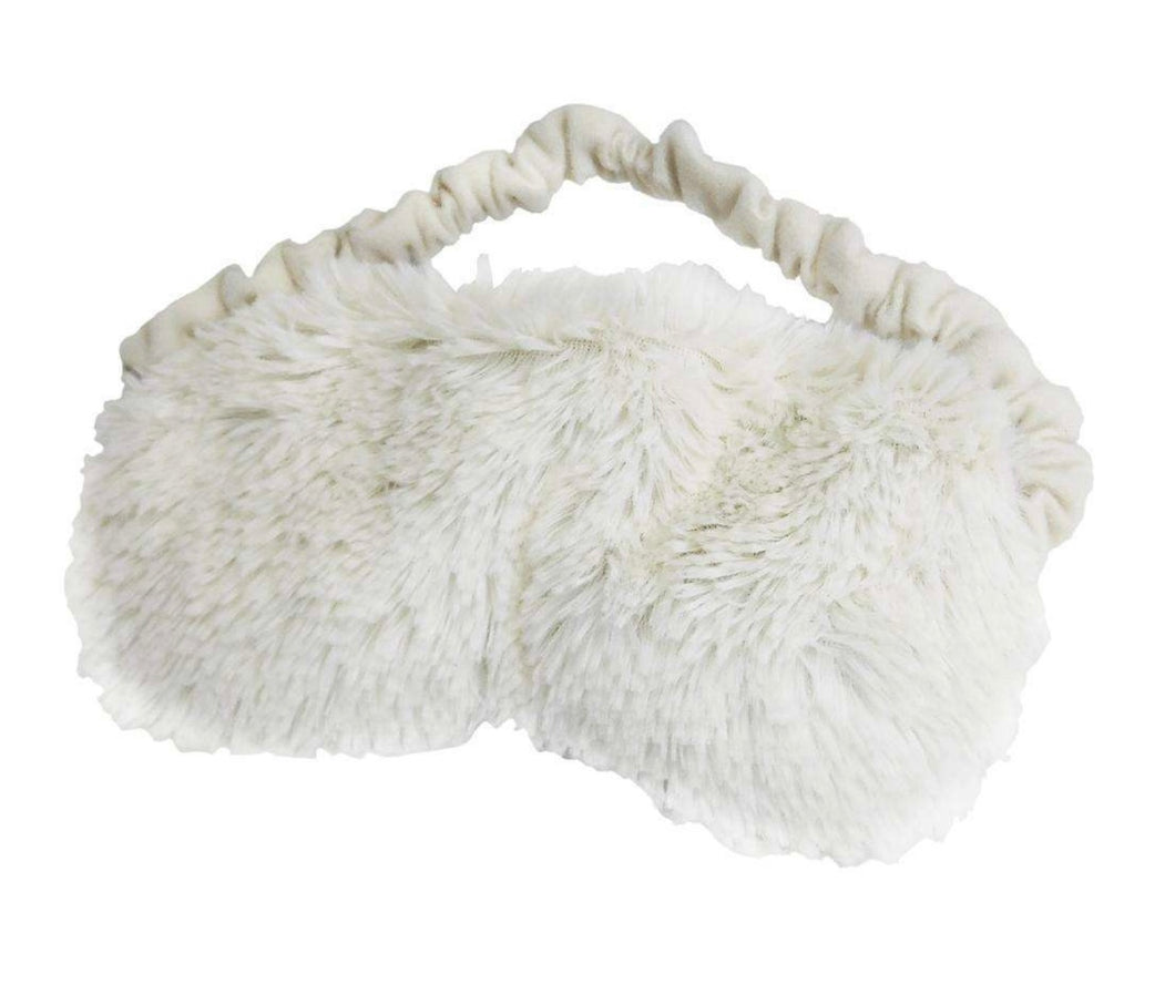 Cream Warmies Eye Mask