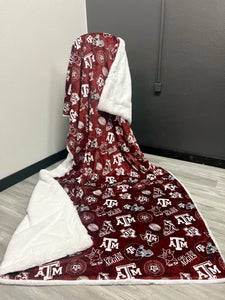 A&M Blanket on Snow Bunny