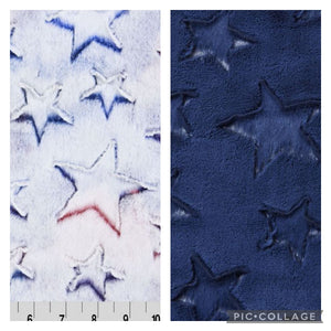 Prism Stars Spangled on Navy Stars