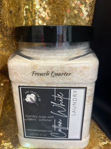 Cotton White French Quarter Laundry Soap