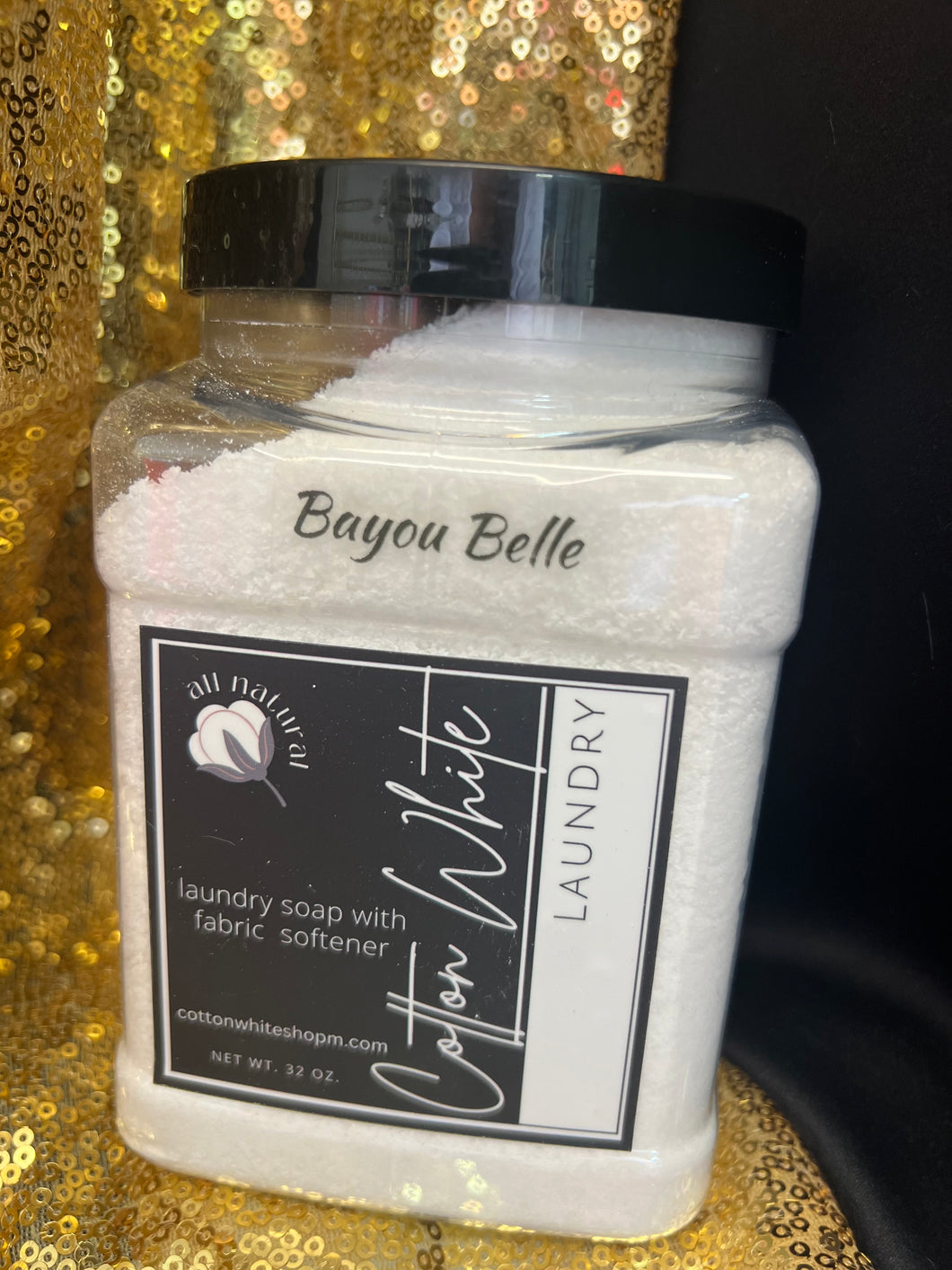 Cotton White Bayou Belle Laundry Soap