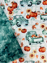 Load image into Gallery viewer, Pumpkin Trucks on Spearmint Galaxy
